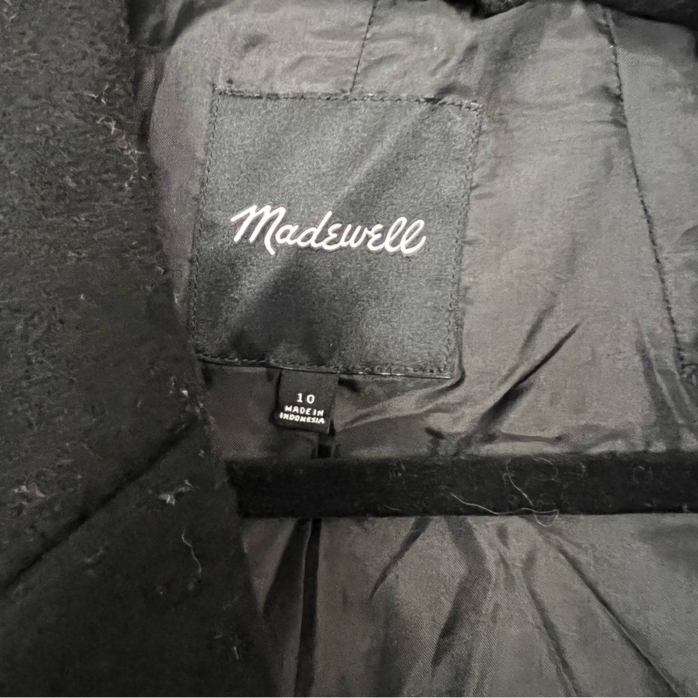 Madewell Atlas Cocoon coat - size 10 - Picture 10 of 13